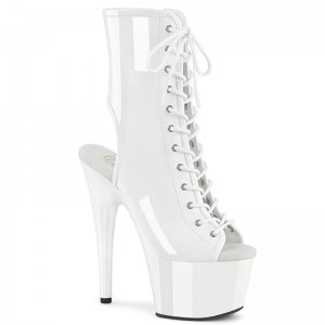 Bottines Pleaser Adore-1016 Femme Blanche | FRANCE FRPVKNTM