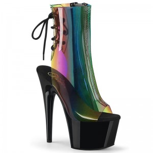 Bottines Pleaser Adore-1018C-RB Femme Multicolore Noir | PARIS FRFSNKTP