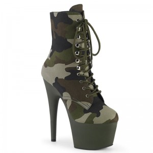 Bottines Pleaser Adore-1020CAMO Femme Camouflage | FRANCE FRUWHRCY