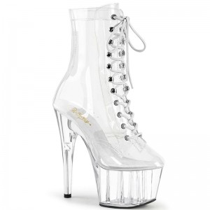 Bottines Pleaser Adore-1020C Femme Clear | PARIS FRPZDOGM