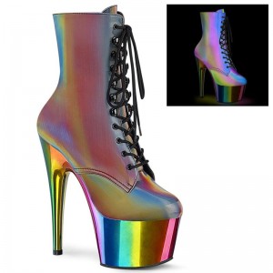 Bottines Pleaser Adore-1020RC-REFL Femme Multicolore | FRANCE FRDTOBPU