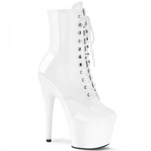 Bottines Pleaser Adore-1020 Femme Blanche | PARIS FRWJYOHP