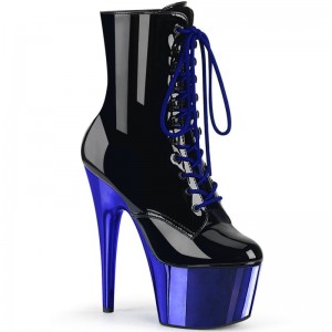 Bottines Pleaser Adore-1020 Femme Noir Bleu | PARIS FRODNIBU