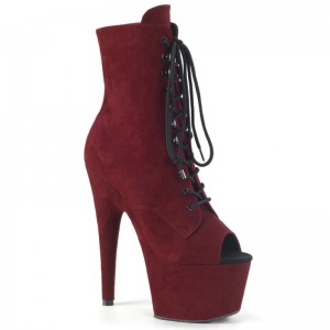 Bottines Pleaser Adore-1021FS Femme Bordeaux | PARIS FROCHJKY