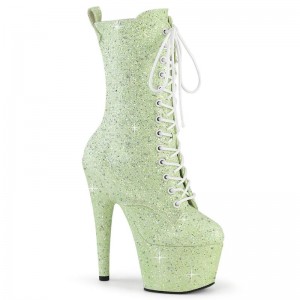 Bottines Pleaser Adore-1040GR Femme Vert | FRANCE FRIUBRVJ