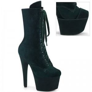 Bottines Pleaser Adore-1045VEL Femme Vert | PARIS FRBOQITD