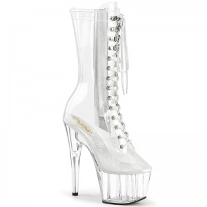 Bottines Pleaser Adore-1050C Femme Clear | PARIS FRAFWKTY