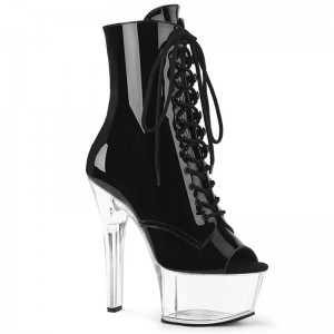 Bottines Pleaser Aspire-1021 Femme Noir | PARIS FRPGCJEQ