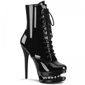 Bottines Pleaser Blondie-R-1020 Femme Noir | PARIS FREBGFLY