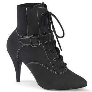 Bottines Pleaser Dream-1022 Vegan Leather Femme Noir | PARIS FREXQCHZ