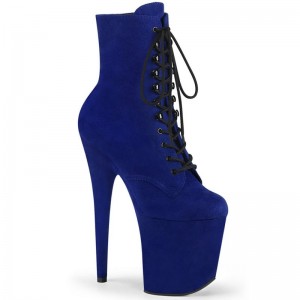 Bottines Pleaser Flamingo-1020FS Femme Bleu | PARIS FRSOQGPE