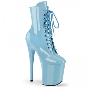 Bottines Pleaser Flamingo-1020 Femme Bleu | PARIS FRDBYVUQ