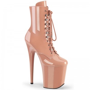 Bottines Pleaser Flamingo-1020 Femme Rose | FRANCE FRABDWCQ