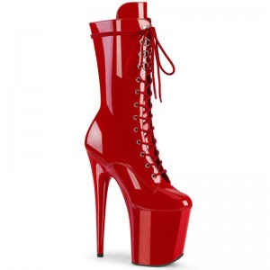 Bottines Pleaser Flamingo-1050 Femme Rouge | PARIS FRUIXFMJ