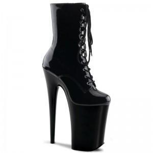 Bottines Pleaser Infinity-1020 Femme Noir | FRANCE FRLSMJAZ