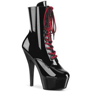 Bottines Pleaser Kiss-1020-1 Femme Noir | FRANCE FRIGQKWN