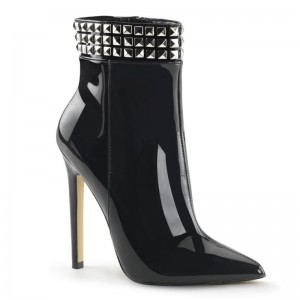 Bottines Pleaser Sexy-1006 Femme Noir | FRANCE FRVKIEZX