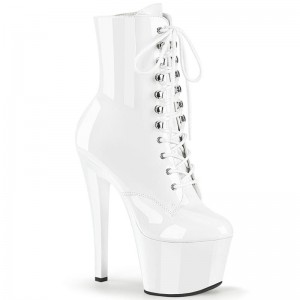 Bottines Pleaser Sky-1020 Femme Blanche | PARIS FRNDKPGW