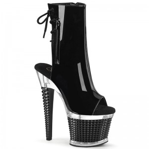 Bottines Pleaser Spectator-1018 Femme Noir | PARIS FRMDNYOZ