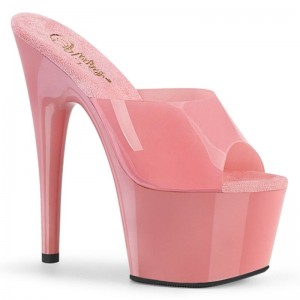 Claquette Plateforme Pleaser Adore-701N Femme Rose | PARIS FRCOTZXG