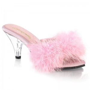 Claquette Pleaser Belle-301F Femme Rose | PARIS FRKXTWQB