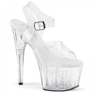 Talons Pleaser Adore-708MMG Femme Clear | PARIS FRWMSVGH