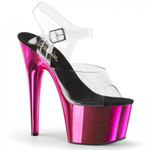 Talons Pleaser Adore-708 Femme Rose | FRANCE FRVAKERP