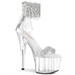 Talons Pleaser Adore-727RS Femme Clear | PARIS FROIERKZ