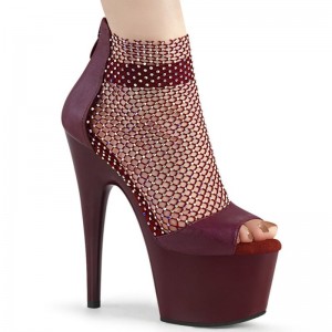 Talons Pleaser Adore-765RM Femme Bordeaux | PARIS FRKSVFLO