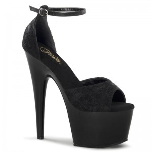 Talons Pleaser Adore-768 Femme Noir | FRANCE FRPHSGBU