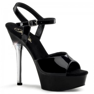 Talons Pleaser Allure-609 Femme Noir | PARIS FRSHXZIJ