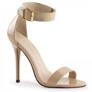 Talons Pleaser Amuse-10 Femme Beige | PARIS FRXEINOJ