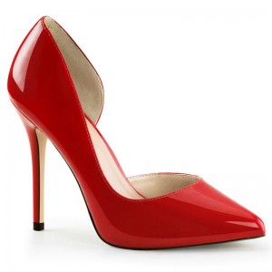 Talons Pleaser Amuse-22 Femme Rouge | PARIS FRCMNOJW