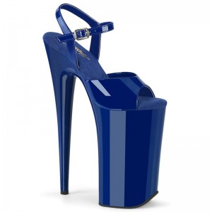 Talons Pleaser Beyond-009 Femme Bleu | FRANCE FRBHJOGE