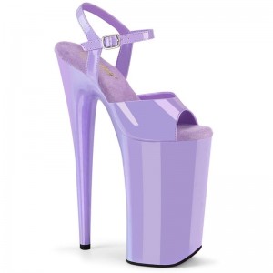 Talons Pleaser Beyond-009 Femme Violette | PARIS FRKGDQCS