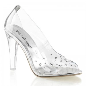 Talons Pleaser Clearly-420 Femme Clear | FRANCE FRARNOHE