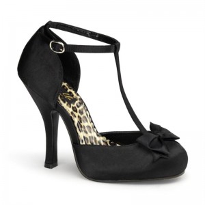 Talons Pleaser Cutiepie-12 Femme Noir | FRANCE FRALZTXC