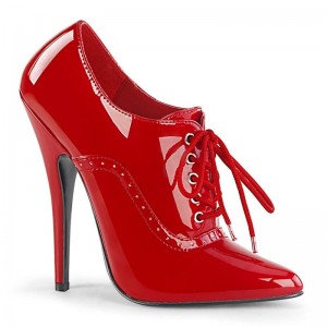 Talons Pleaser Domina-460 Femme Rouge | PARIS FREBKQMI