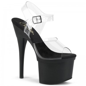 Talons Pleaser Esteem-708 Femme Noir | PARIS FRSKIYLO