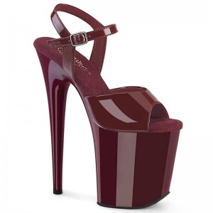 Talons Pleaser Flamingo-809 Femme Bordeaux | PARIS FRCYRPGI