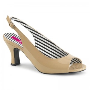 Talons Pleaser Jenna-02 Femme Beige | PARIS FRYAVUTJ