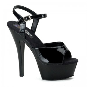 Talons Pleaser Juliet-209 Femme Noir | FRANCE FRBJWEVG