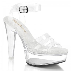 Talons Pleaser Martini-505 Femme Clear | FRANCE FREBIHQA