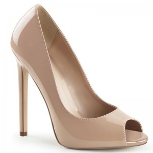 Talons Pleaser Sexy-42 Femme Beige | PARIS FRYNUCAO