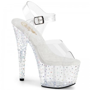 Talons Pleaser Stardance-708 Rhinestones Femme Multicolore | PARIS FRMPWEXQ