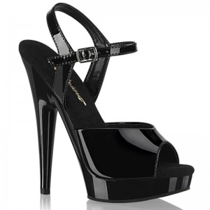 Talons Pleaser Sultry-609 Femme Noir | PARIS FRXJDNMA