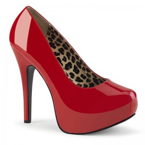 Talons Pleaser Teeze-06W Femme Rouge | FRANCE FRYCPDZG