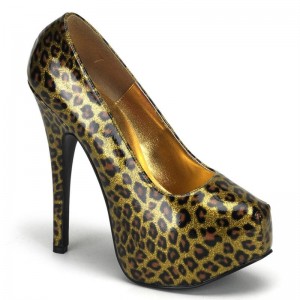 Talons Pleaser Teeze-37 Femme Doré | PARIS FRICRZJM