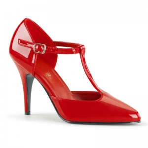 Talons Pleaser Vanity-415 Femme Rouge | PARIS FRFSROAY