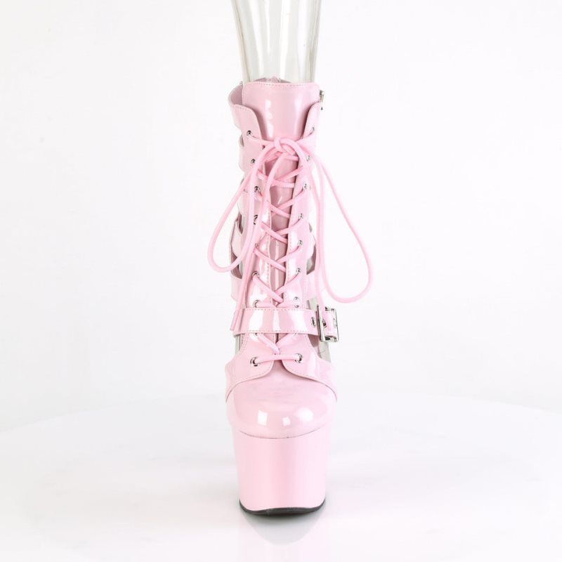 Bottines Pleaser Adore-1013MST Femme Rose | PARIS FRWJEPCL